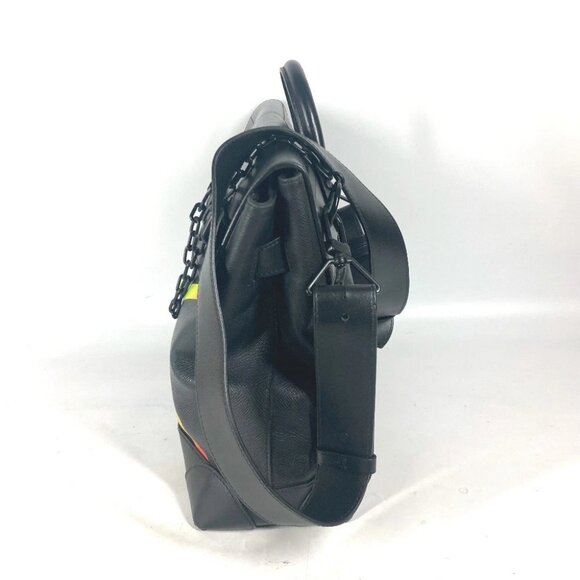 LOUIS VUITTON M30339 Taiga Rainbow Steamer PM Bag 2WAY Hand Bag Shoulder Bag - Picture 9 of 15